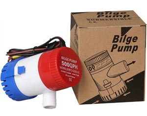 Bilge Pump / Water Pump / Submersible Pump - 500GPH